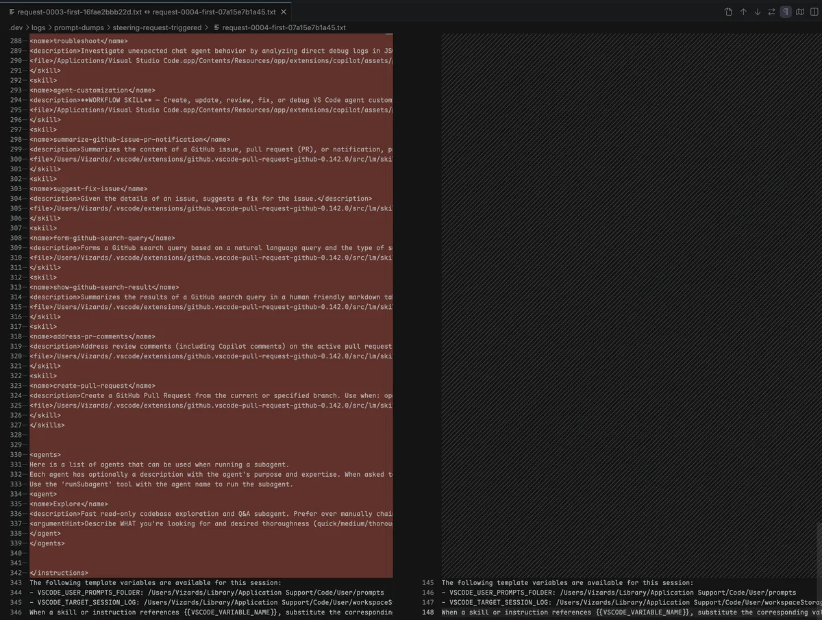 Terminal Steering changed message[0]